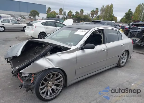 2005 Infiniti G35 z USA, uszkodzony, nr VIN JNKCV51E65M225009